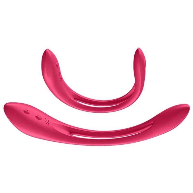 SATISFYER – VIBRATEUR MULTI ELASTIC JOY ROUGE
