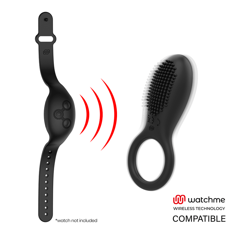 MR BOSS – BAGUE STIMULATEUR TINO COMPATIBLE AVEC LA TECHNOLOGIE SANS FIL WATCHME