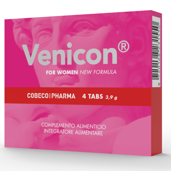 COBECO – VENICON SUPPLÉMENT LIBIDO FÉMININ 4 CAPSULES
