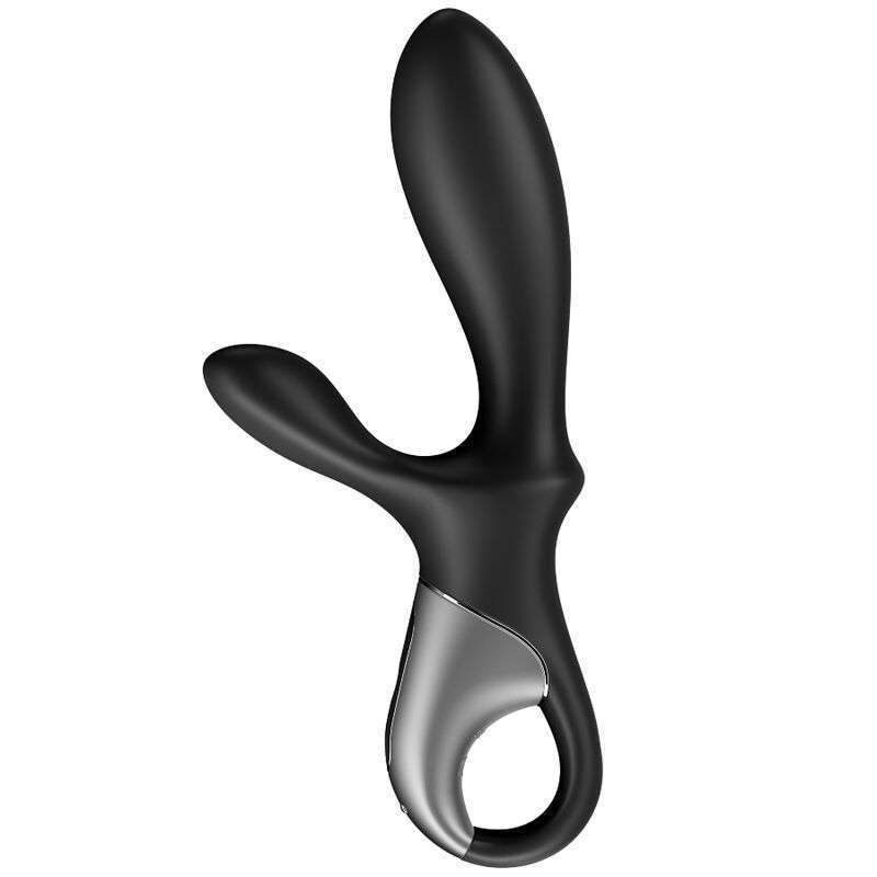 SATISFYER – APPLICATION HEAT CLIMAX+ VIBRATEUR ANAL NOIR