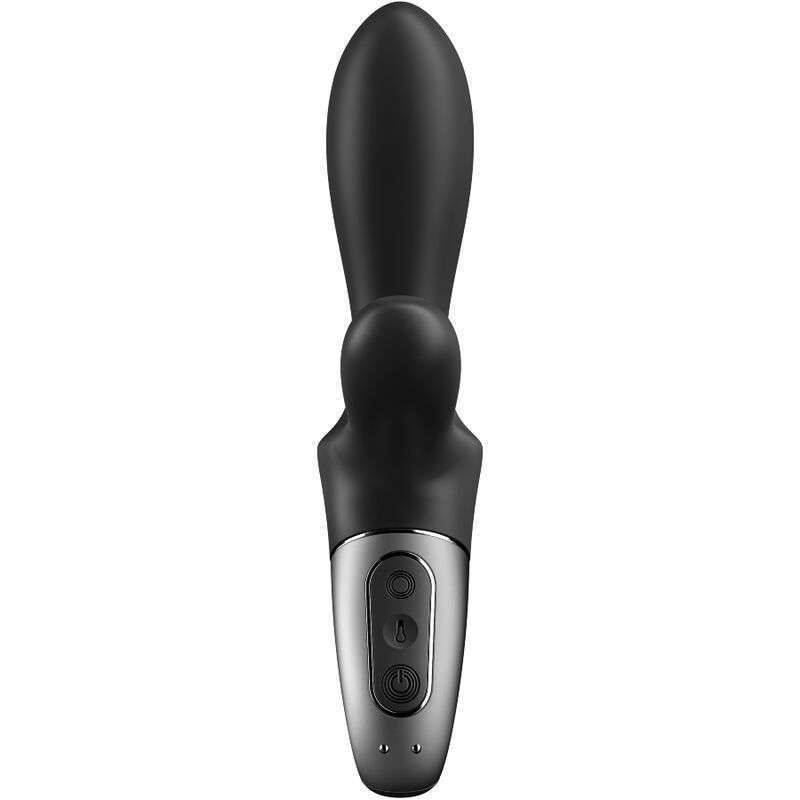 SATISFYER – APPLICATION HEAT CLIMAX+ VIBRATEUR ANAL NOIR