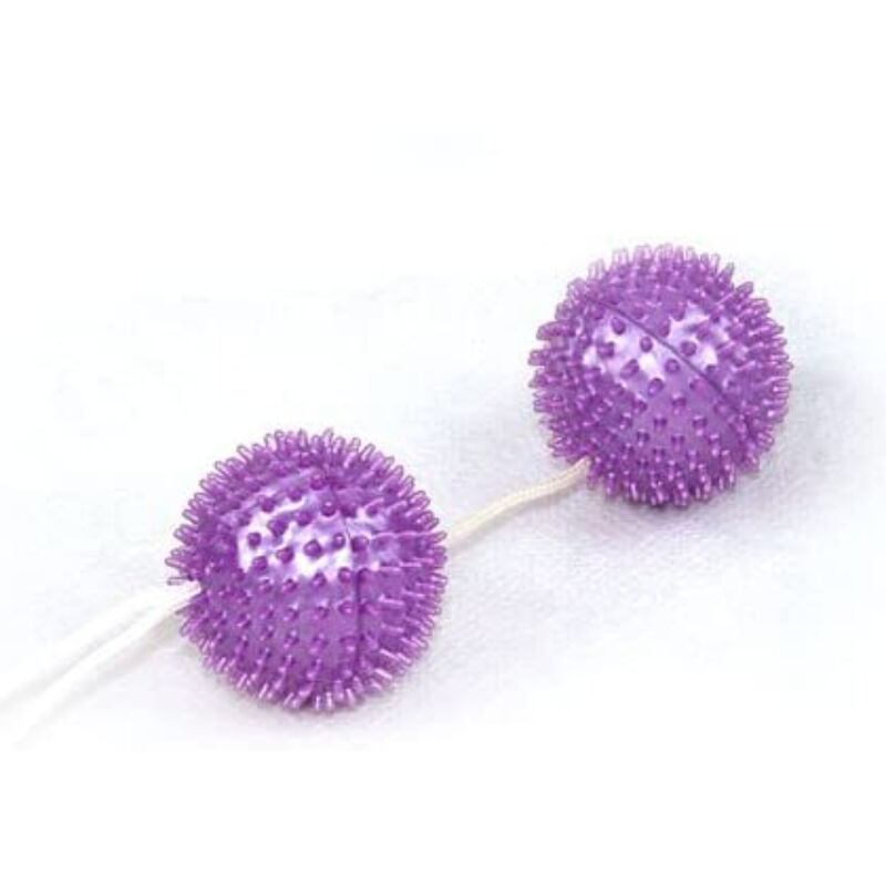 BAILE – BALLES TEXTURÉES VIOLET PROFONDEMENT PLAISIR 3.60 CM