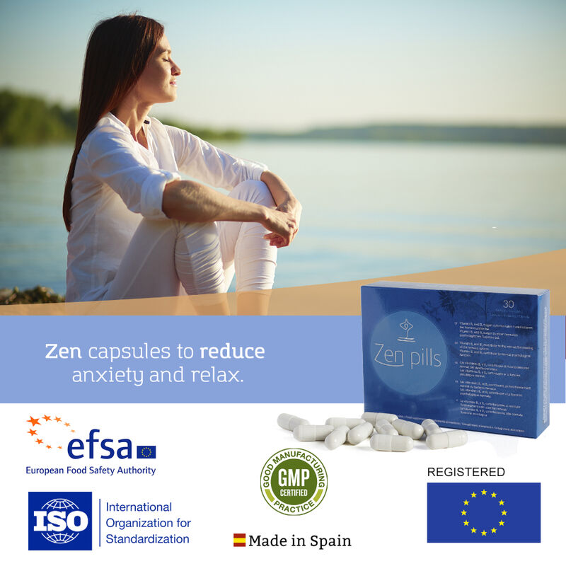 500 COSMETICS – GÉLULES ZEN PILLS POUR RÉDUIRE LANXIÉTÉ