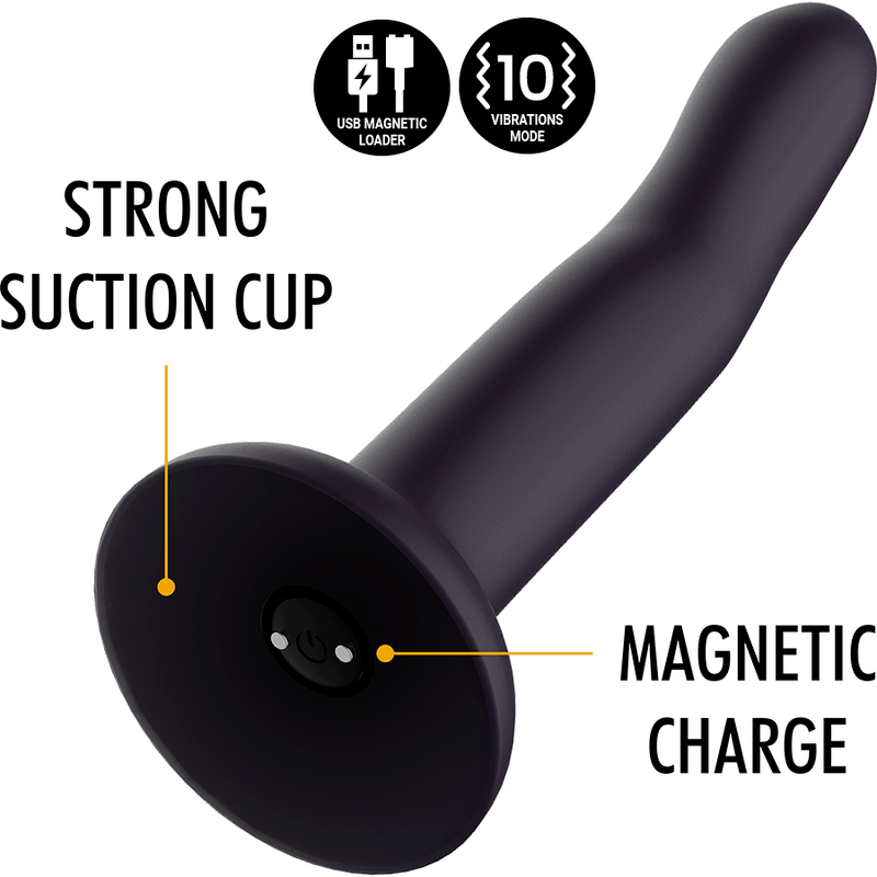 MYTHOLOGY DUMAN MYSTIC DILDO S – VIBRATEUR WATCHME TECHNOLOGIE SANS FIL COMPATIBLE