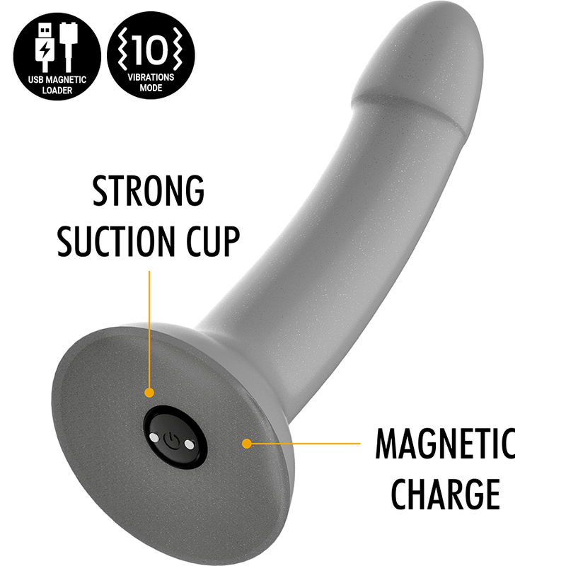 MYTHOLOGY – RUNE MAJESTIC DILDO S – VIBRATEUR WATCHME TECHNOLOGIE SANS FIL COMPATIBLE