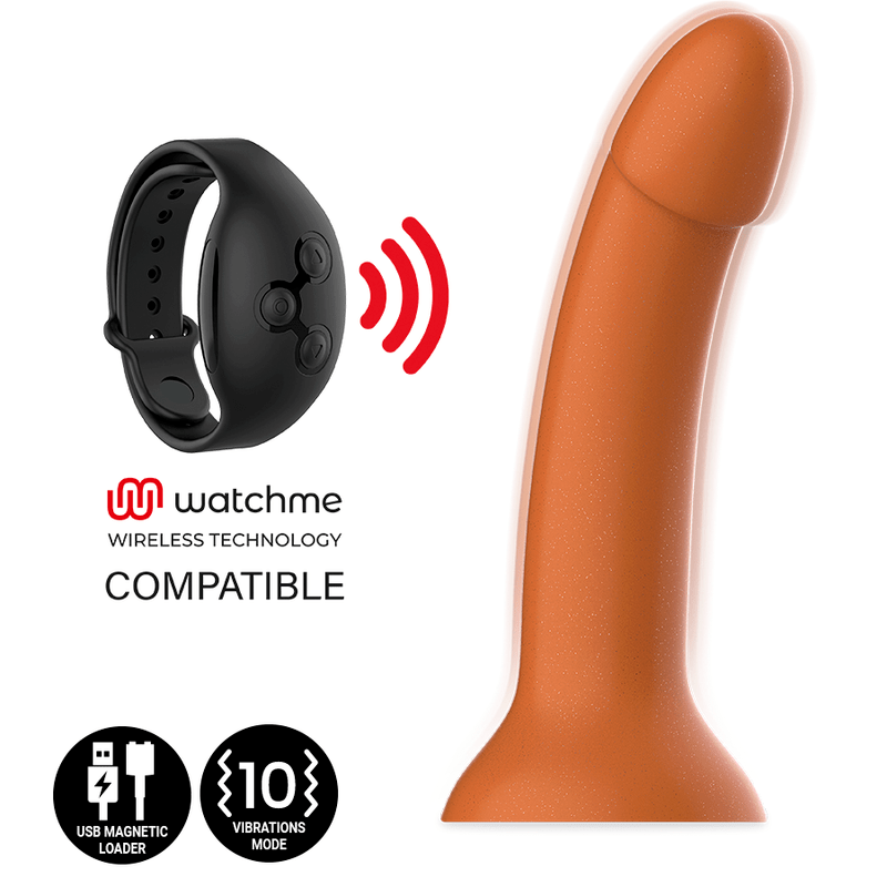 MYTHOLOGY – RUNE ROYAL DILDO M – VIBRATEUR WATCHME TECHNOLOGIE SANS FIL COMPATIBLE