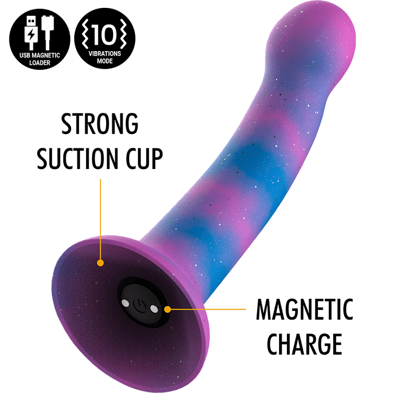 MYTHOLOGY – DION GALACTIC DILDO S – VIBRATEUR WATCHME TECHNOLOGIE SANS FIL COMPATIBLE