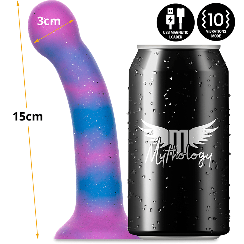 MYTHOLOGY – DION GALACTIC DILDO S – VIBRATEUR WATCHME TECHNOLOGIE SANS FIL COMPATIBLE