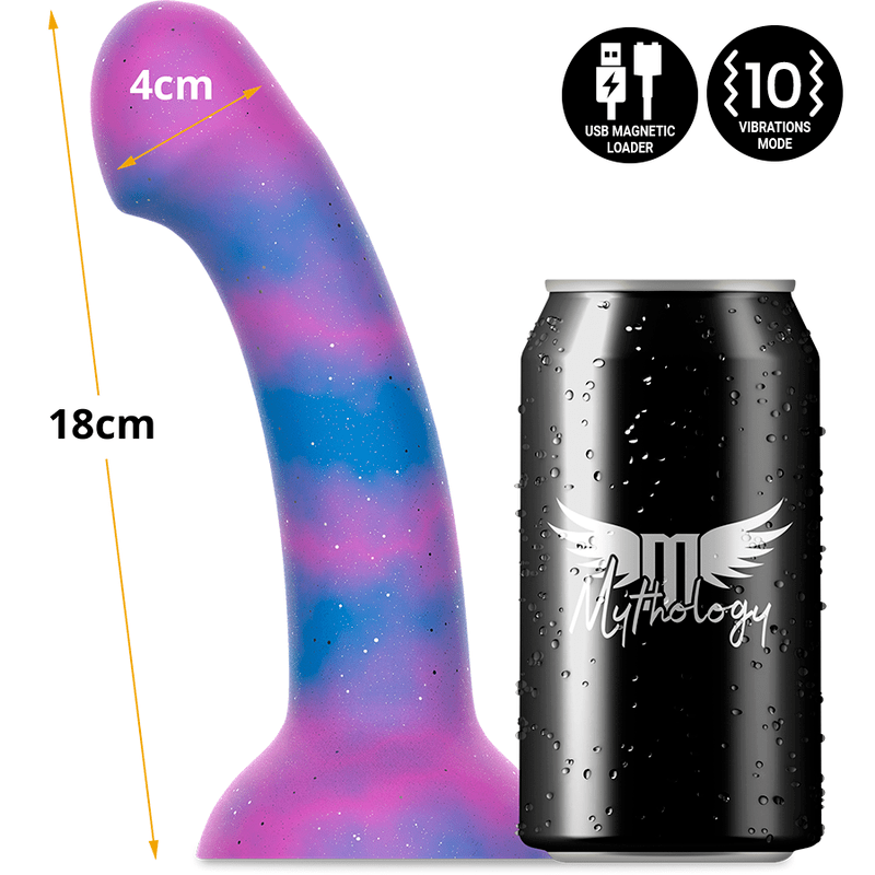 MYTHOLOGY – DION GALACTIC DILDO M – VIBRATEUR WATCHME TECHNOLOGIE SANS FIL COMPATIBLE