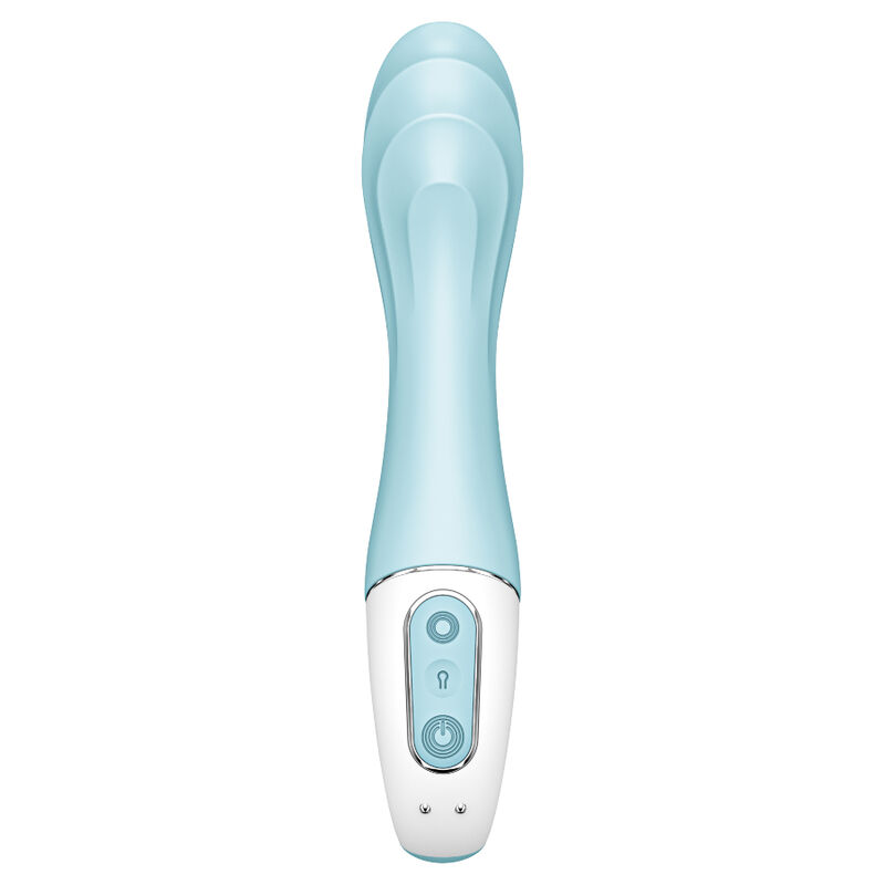 SATISFYER – AIR PUMP VIBRATOR 5+ APP GONFLABLE G-SPOT VIBRATOR BLEU