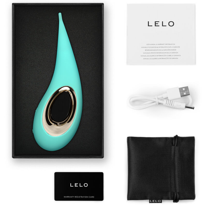 LELO – STIMULATEUR DE CLITORIS DOT – AQUA
