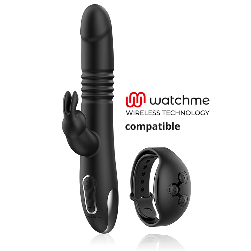BLACKSILVER – KENJI STIMULANT VIBE COMPATIBLE AVEC LA TECHNOLOGIE SANS FIL WATCHME
