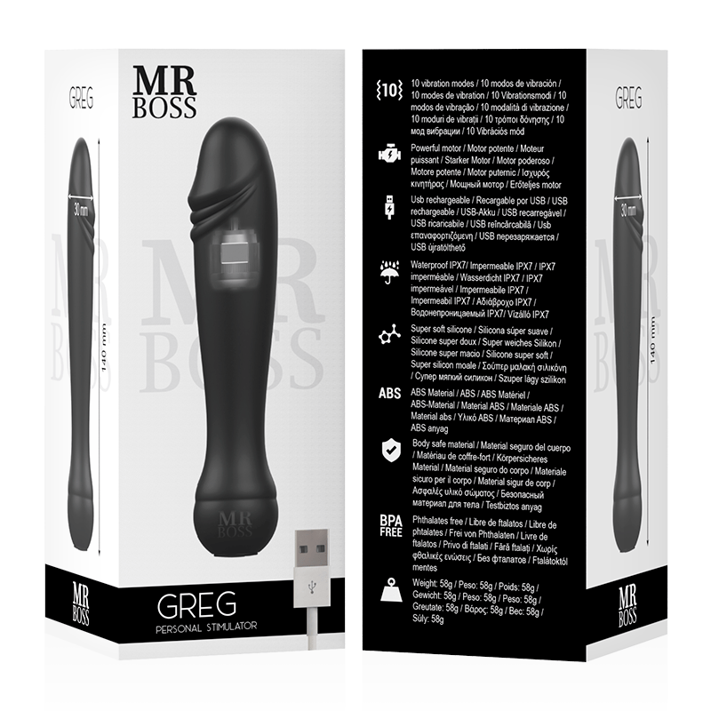 MR BOSS – STIMULATEUR PERSONNEL GREG