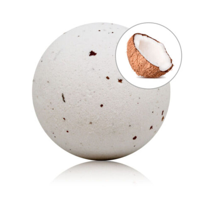 TALOKA – BOMBE DE BAIN PARFUMÉE NOIX DE COCO ET PÉTALES DE ROSE