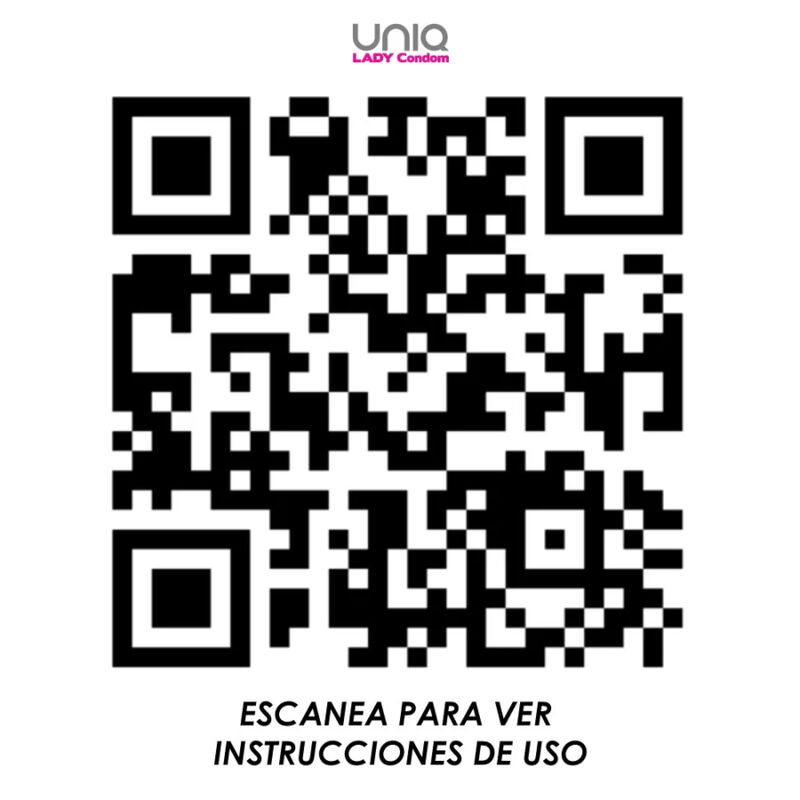 UNIQ – LADY CONDOM PRÉSERVATIFS FÉMININS SANS LATEX AVEC PORTE-JARRETELLES 3 UNITÉS