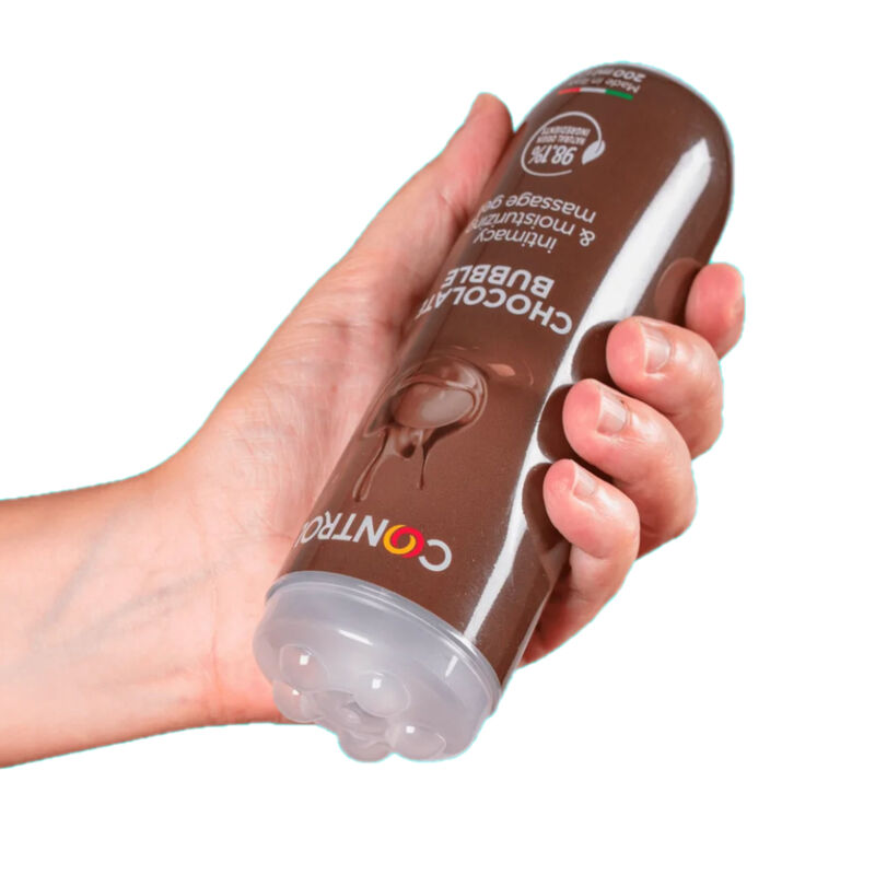 CONTROL – GEL DE MASSAGE 3 EN 1 BULLE DE CHOCOLAT 200 ML