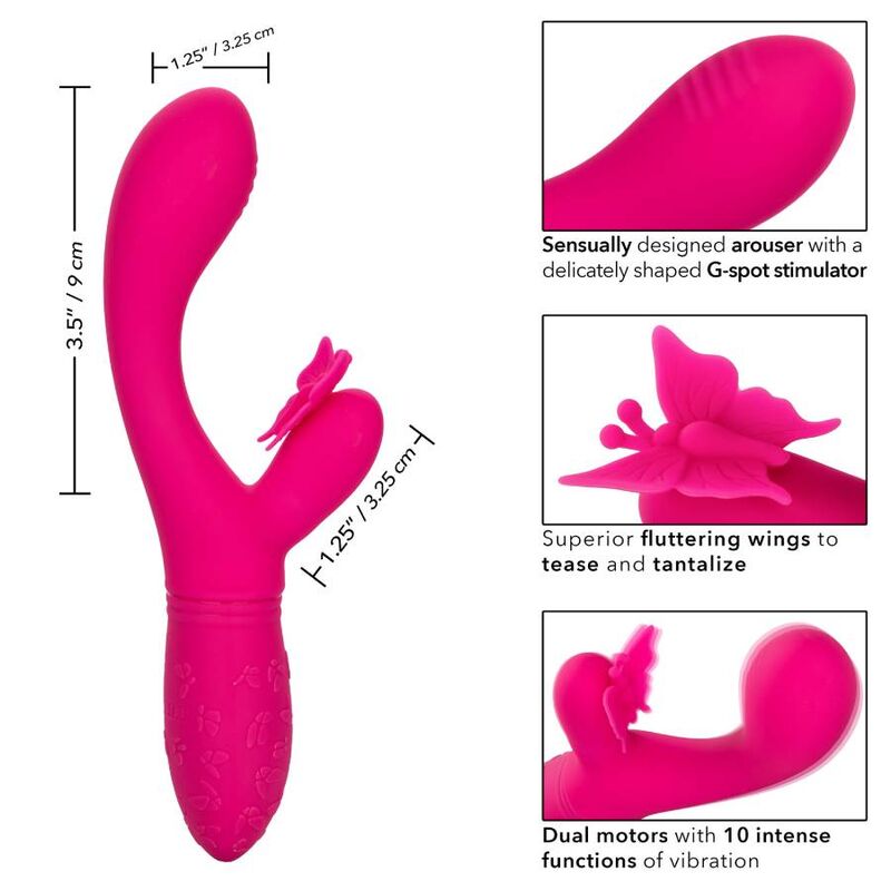 CALEXOTICS – PAPILLON KISS FLUTTER ROSE