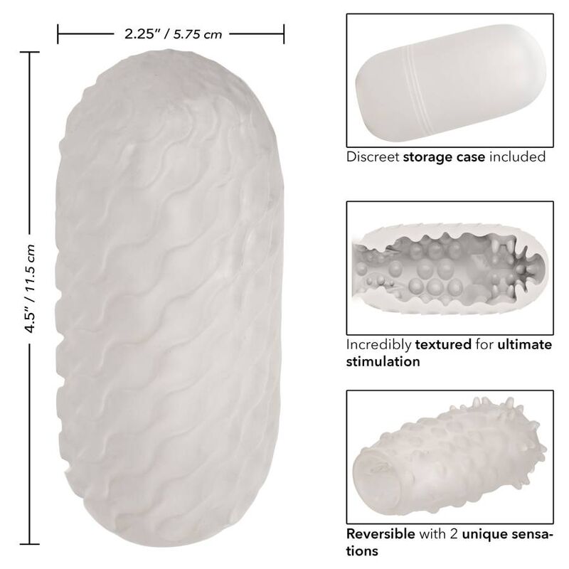 CALEXOTICS – STROKER NUBBY RÉVERSIBLE