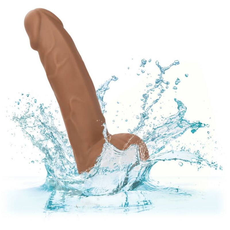 CALEXOTICS – CLOUS EN SILICONE 15.24 CM MARRON