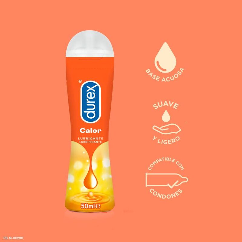 DUREX – LUBRIFIANT EFFET CHALEUR DUREX PLAY 50 ML