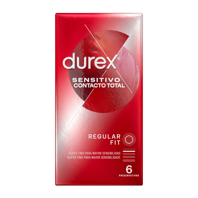 DUREX – CONTACT SENSIBLE TOTAL 6 UNITÉS