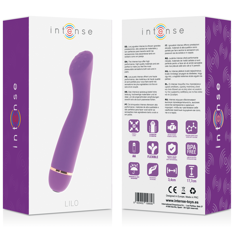 INTENSE – LILO 20 VITESSES SILICONE LILA