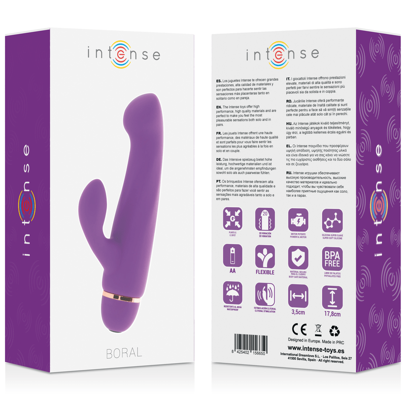INTENSE – BORAL 20 VITESSES SILICONE LILAS