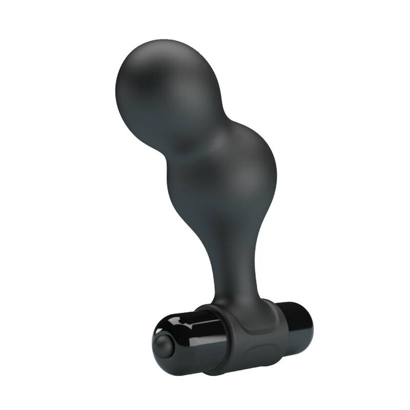 MR PLAY – PLUG ANAL VIBRATEUR EN SILICONE NOIR