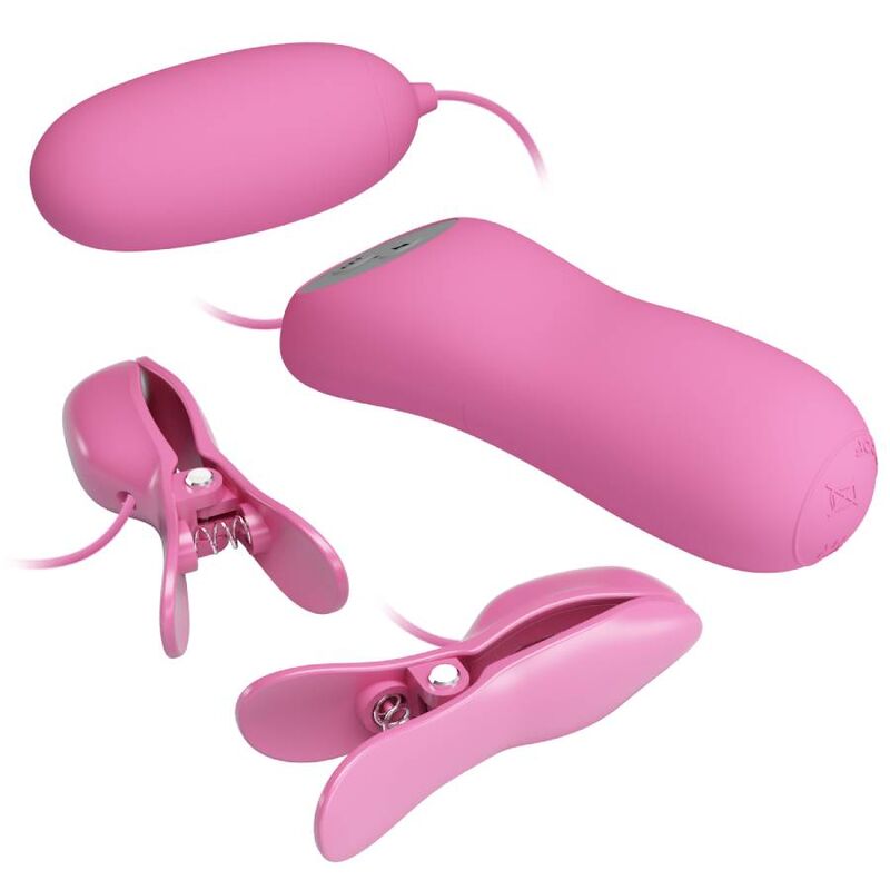 PRETTY LOVE – PINCE  ÉPILER AVEC VIBRATION ET ÉLECTROCHOC ROSE