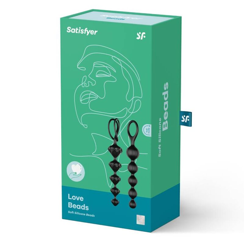 SATISFYER – LOVE BEADS NOIR