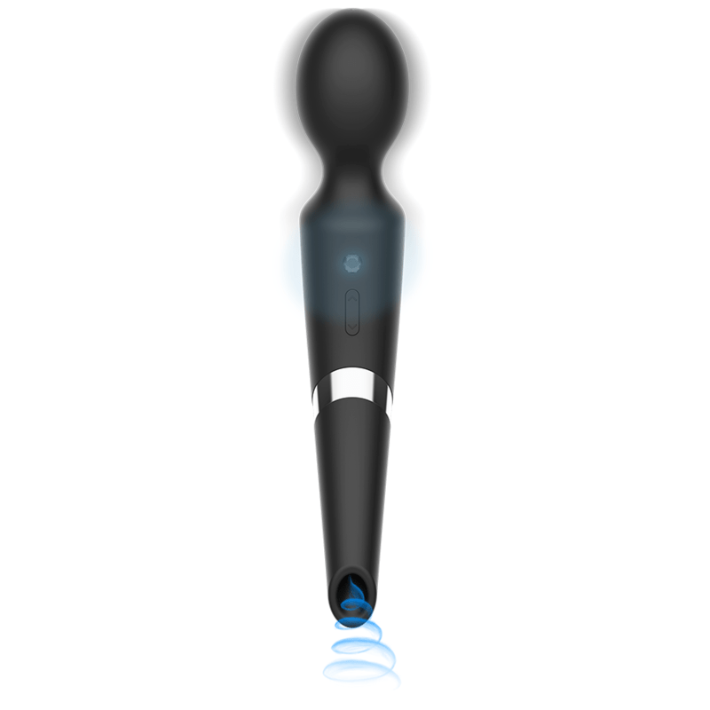 BLACKSILVER – BECK WAND ET ONDES STIMULANTES EN SILICONE 2 EN 1