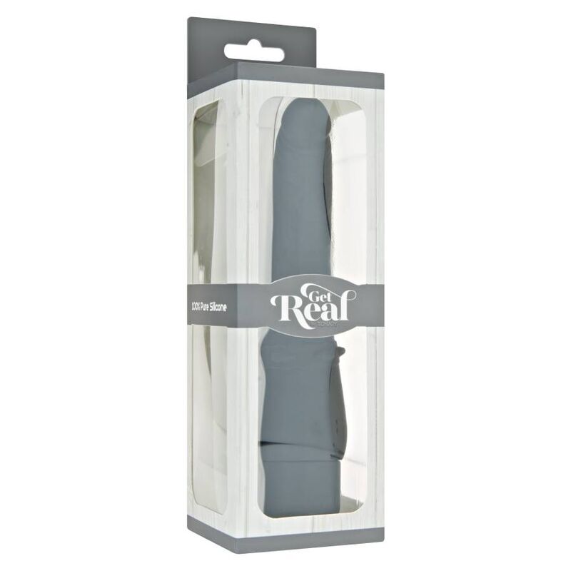 GET REAL – VIBRATEUR LISSE CLASSIQUE NOIR