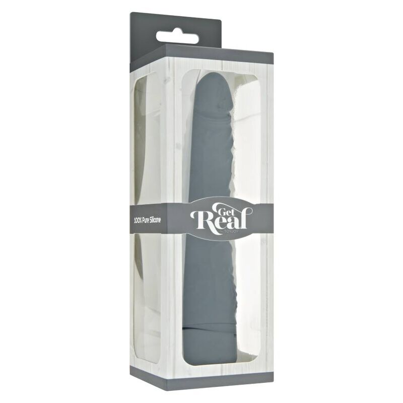 GET REAL – VIBRATEUR SLIM CLASSIQUE NOIR
