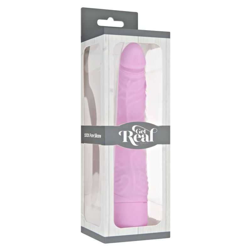 GET REAL – VIBRATEUR SLIM CLASSIQUE ROSE