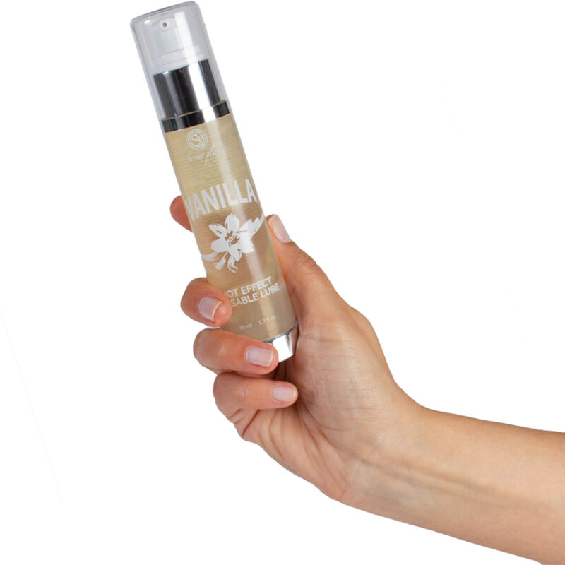 SECRETPLAY – LUBRIFIANT 2-1 EFFET CHALEUR VANILLE 50 ML