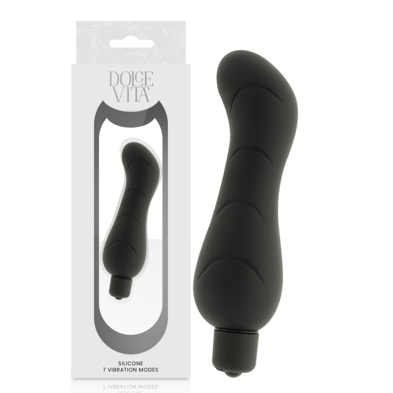 DOLCE VITA – G-SPOT BLACK SILICONE