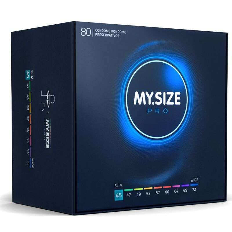 MY SIZE – PRO PRESERVATIFS 45 MM 80 UNITES