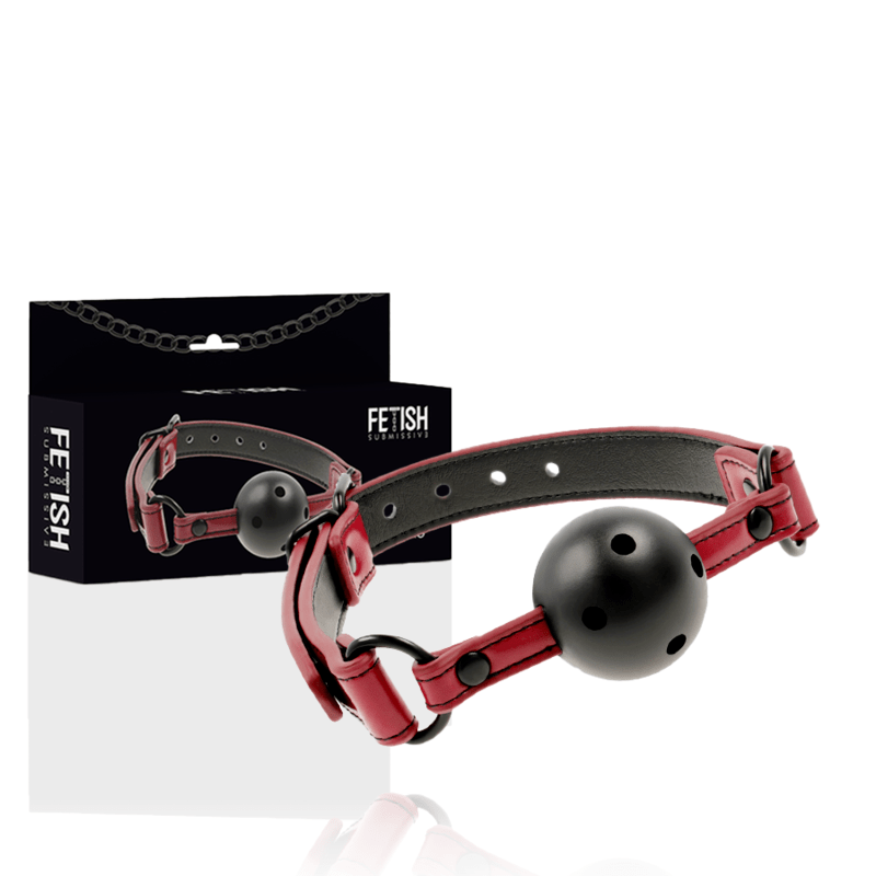 FETISH SUBMISSIVE DARK ROOM – BÂILLON RESPIRANT