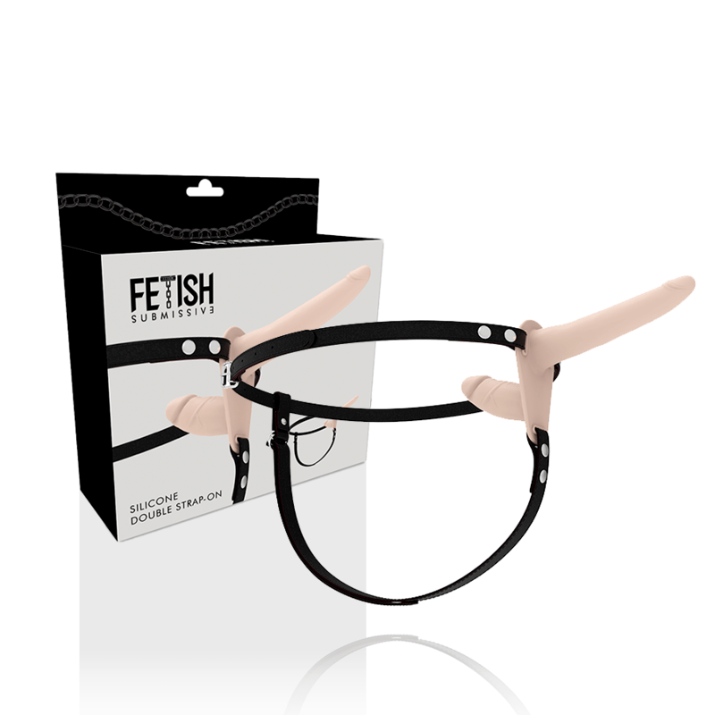 FETISH SUBMISSIVE HARNESS – DOUBLE PÉNÉTRATION CHAIR