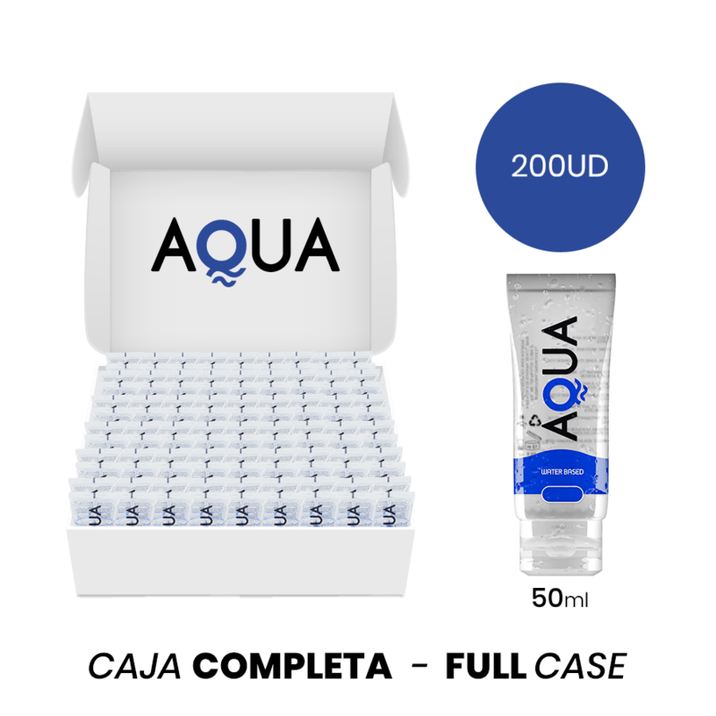 MOQ 200 – AQUA QUALITY LUBRIFIANT À BASE DEAU 50 ML