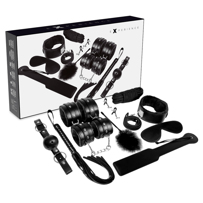 EXPERIENCE – KIT FÉTICHE BDSM SÉRIE NOIRE