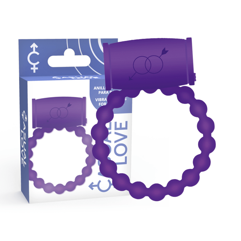 CASUAL LOVE – ANNEAU VIBRATEUR COUPLE 25 VIOLET