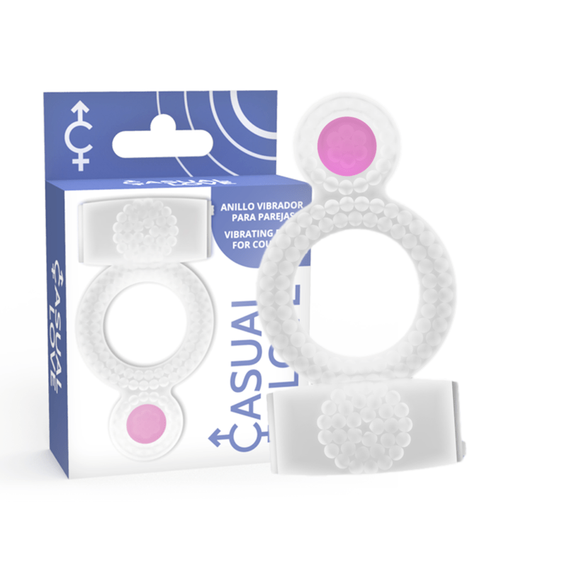 CASUAL LOVE – BAGUE TRANSPARENTE DOUBLE PLAISIR