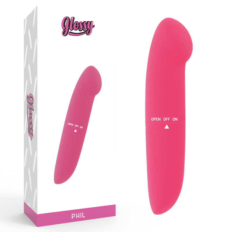 GLOSSY – VIBRATEUR PHIL ROSE