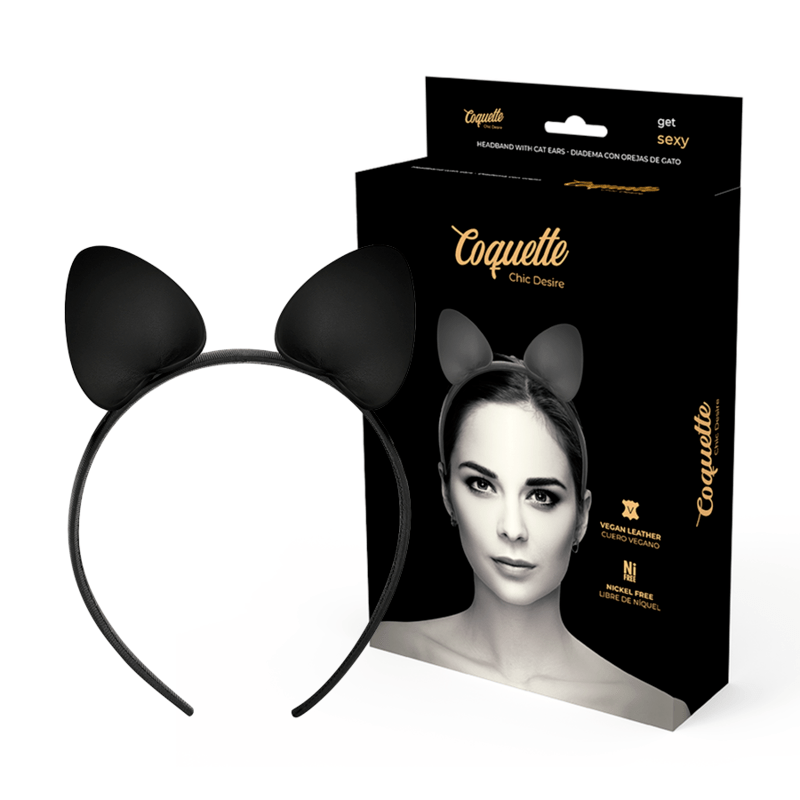 COQUETTE CHIC DESIRE – SERRE-TÊTE AVEC OREILLES DE CHAT