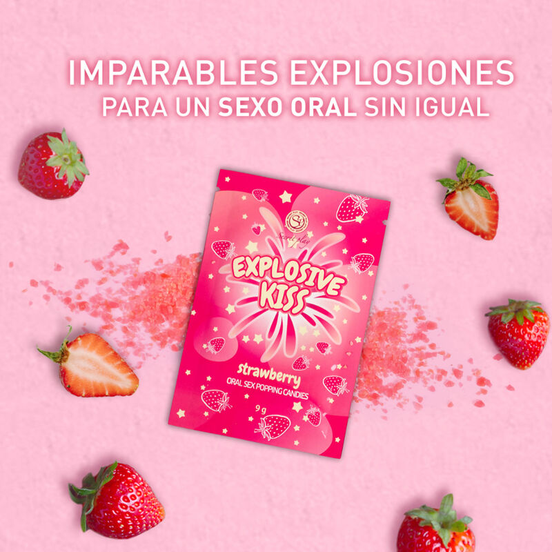 SECRETPLAY – BONBONS EXPLOSIFS À LA FRAISE