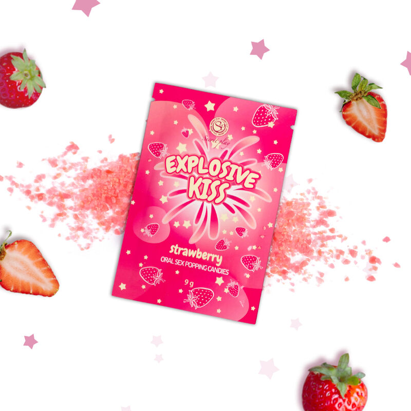SECRETPLAY – BONBONS EXPLOSIFS À LA FRAISE