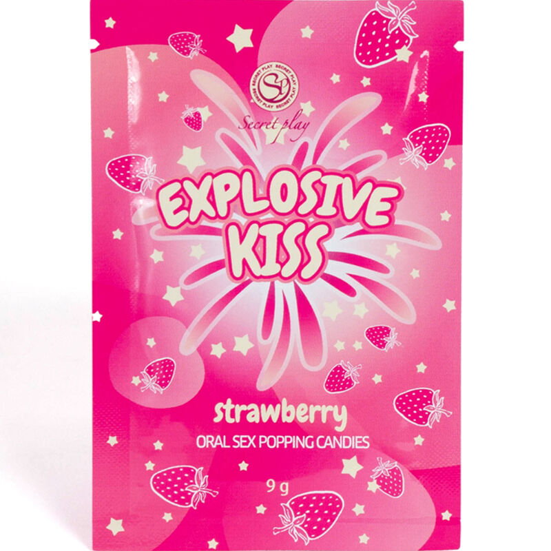 SECRETPLAY – BONBONS EXPLOSIFS À LA FRAISE
