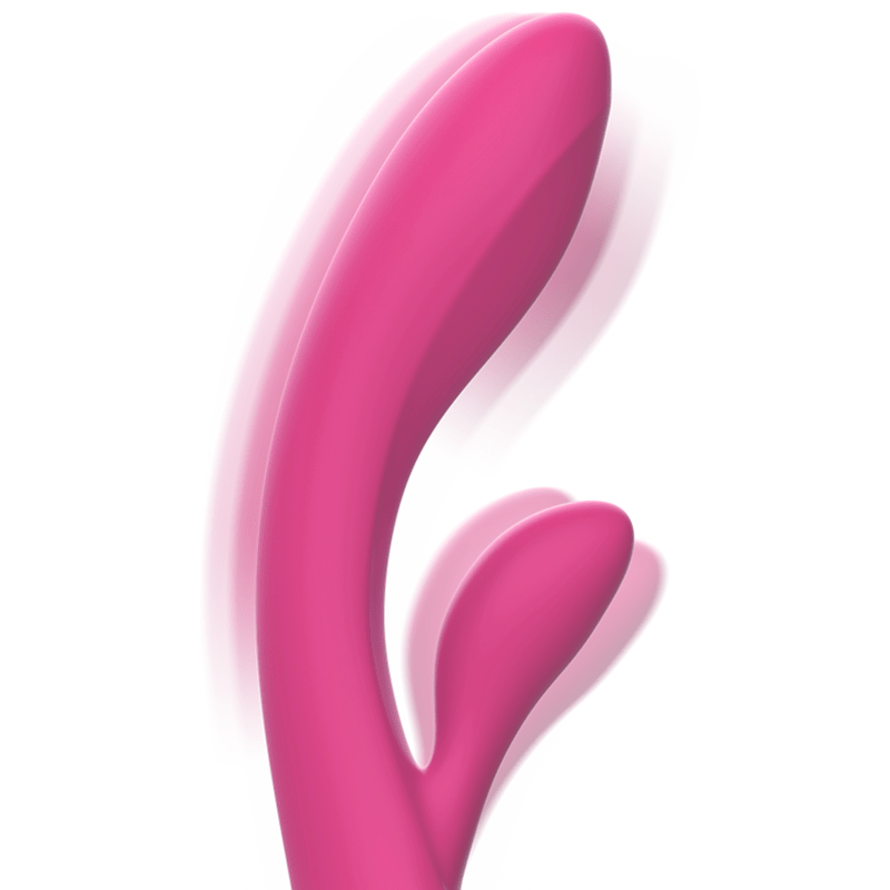 INTENSE – VIBRATEUR LUIGI RABBIT SILICONE LIQUIDE ROSE