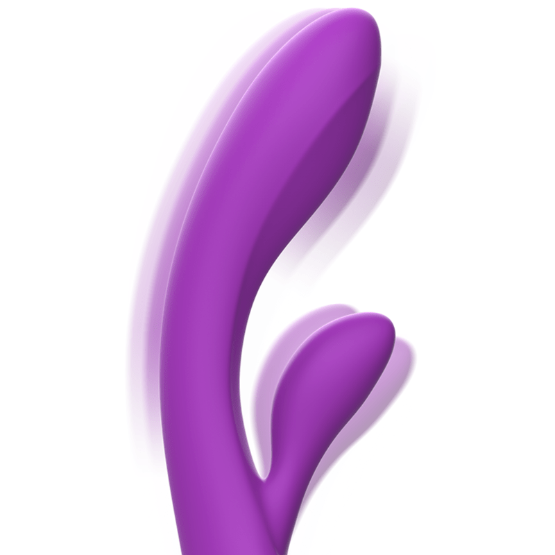 INTENSE – LUIGI RABBIT VIBRATEUR LIQUIDE SILICONE VIOLET